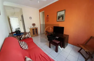 Apartamento com 1 dormitório à venda, 45 m² por r$ 225.000,00 - tupi - praia grande/sp