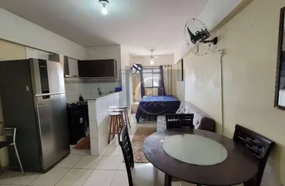 Kitnet com 1 dormitório à venda, 30 m² por r$ 177.000,00 - aviação - praia grande/sp