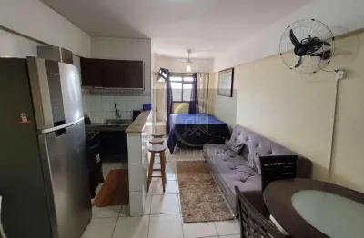 Kitnet com 1 dormitório à venda, 30 m² por r$ 177.000,00 - aviação - praia grande/sp