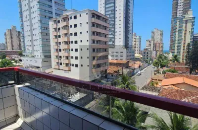 Apartamento com 1 dormitório à venda, 45 m² por r$ 290.000,00 - tupi - praia grande/sp
