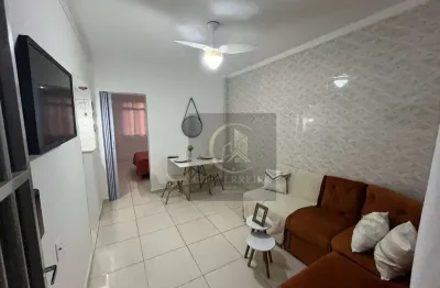 Apartamento com 1 dormitório à venda, 47 m² por r$ 275.000 - vila guilhermina - praia grande/sp
