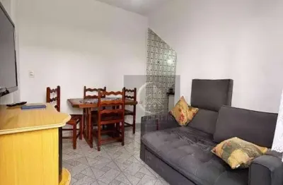 Kitnet com 1 dormitório à venda, 38 m² por r$ 179.000,00 - vila guilhermina - praia grande/sp