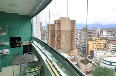 Apartamento com 1 dormitório à venda, 43 m² por r$ 360.000 - boqueirão - praia grande/sp