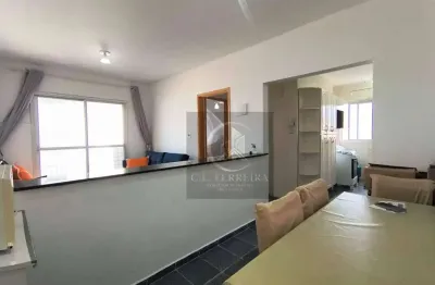 Apartamento com 1 dormitório à venda, 56 m² por r$ 325.000 - vila balneária - praia grande/sp