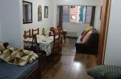 Apartamento com 1 dormitório à venda, 58 m² por r$ 270.000,00 - tupi - praia grande/sp