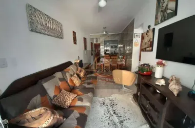 Apartamento com 2 dormitórios à venda, 66 m² por r$ 490.000,00 - canto do forte - praia grande/sp