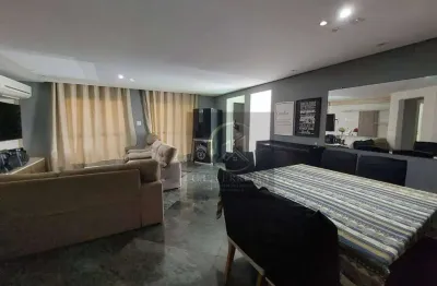 Apartamento com 4 dormitórios à venda, 133 m² por r$ 720.000,00 - aviação - praia grande/sp