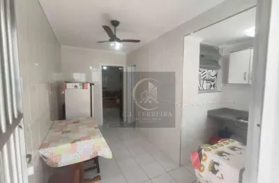 Apartamento com 1 dormitório à venda, 37 m² por r$ 220.000 - vila guilhermina - praia grande/sp