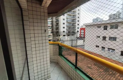Apartamento com 1 dormitório para alugar, 53 m² por r$ 2.200/mês - tupi - praia grande/sp