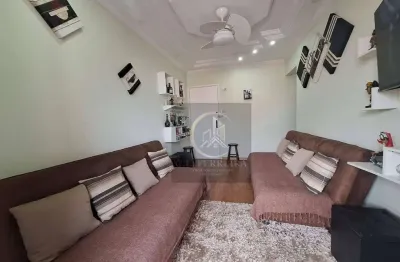 Apartamento com 1 dormitório à venda, 38 m² por r$ 370.000,00 - tupi - praia grande/sp