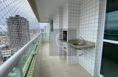 Apartamento com 2 dormitórios à venda, 80 m² por r$ 550.000,00 - vila guilhermina - praia grande/sp