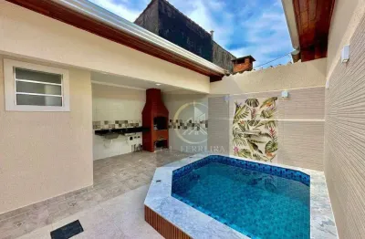 Casa com 2 dormitórios à venda, 94 m² por r$ 680.000,00 - vilamar - praia grande/sp
