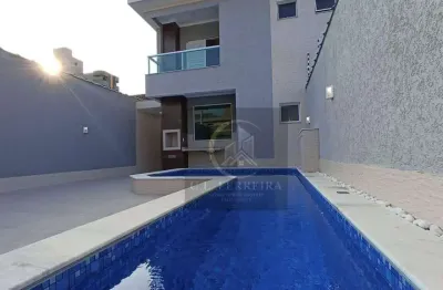 Sobrado com 3 dormitórios à venda, 151 m² por r$ 900.000,00 - tupi - praia grande/sp