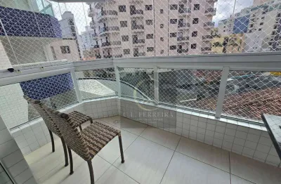 Apartamento com 1 dormitório à venda, 54 m² por r$ 355.000,00 - vila caiçara - praia grande/sp