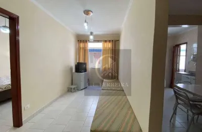 Apartamento com 1 dormitório à venda, 42 m² por r$ 225.000 - canto do forte - praia grande/sp