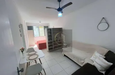 Kitnet mobiliada, com 1 dormitório à venda, 39 m² por r$ 237.000 - vila guilhermina - praia grande/sp