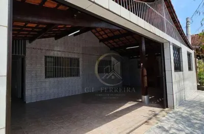 Casa isolada - 2 dormitórios( sendo 1 suíte) à venda, 65 m² por r$ 530.000 - balneario maracanã - praia grande/sp