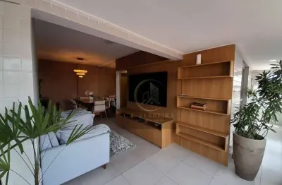 Apartamento mobiliado com 2 dormitórios à venda, 68 m² por r$ 850.000 - vila guilhermina - praia grande/sp
