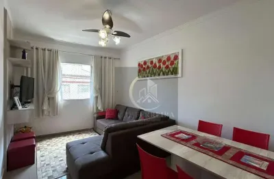 Apartamento com 1 dormitório à venda, 37 m² por r$ 245.000,00 - vila guilhermina - praia grande/sp