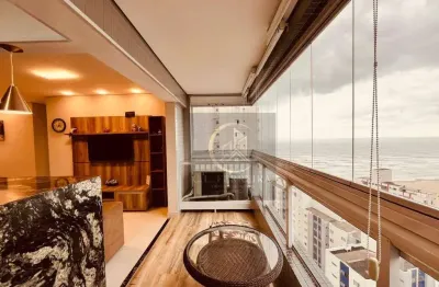 Apartamento com 02 dormitórios sendo 01 suíte - à venda, 77 m² por r$ 890.000 - boqueirão - praia grande/sp