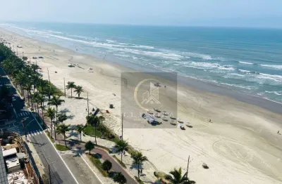 Cobertura com 04 dormitórios à venda, frente mar - 174 m² por r$ 1.350.000 - caiçara - praia grande/sp