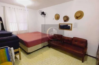 Kitnet com 1 dormitório à venda, 30 m² por r$ 200.000,00 - tupi - praia grande/sp