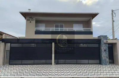 Sobrado com 2 dormitórios à venda, 56 m² por r$ 339.000 - jardim alice - praia grande/sp