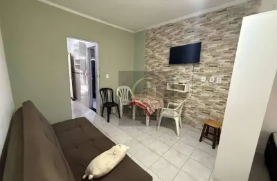 Kitnet com 1 dormitório à venda, 35 m² por r$ 185.000,00 - nova mirim - praia grande/sp