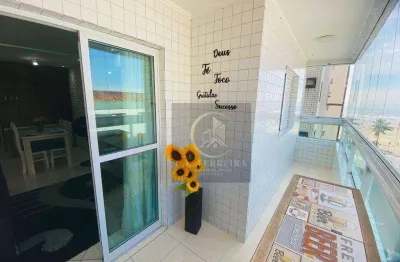 Apartamento com 2 dormitórios à venda, 71 m² por r$ 515.000 - tupi - praia grande/sp