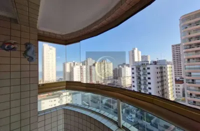 Apartamento com 1 dormitório à venda, 51 m² por r$ 315.000 - aviação - praia grande/sp