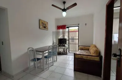 Apartamento com 1 dormitório à venda, 45 m² por r$ 320.000,00 - tupi - praia grande/sp