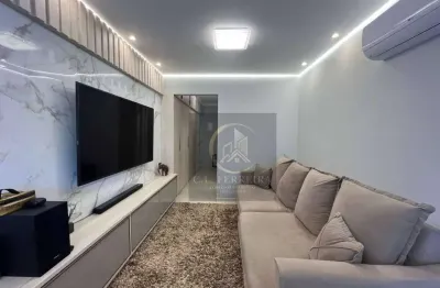 Apartamento porteira fechada no bairro do canto do forte 59m² 1suíte + lavabo.