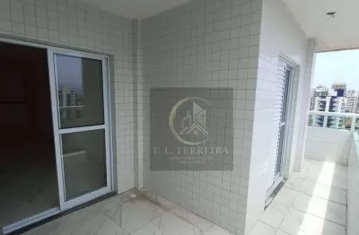 Apartamento novo  2 dorms( sendo 1 suíte) à venda, 76 m² por r$ 0 - vila guilhermina - praia grande/sp