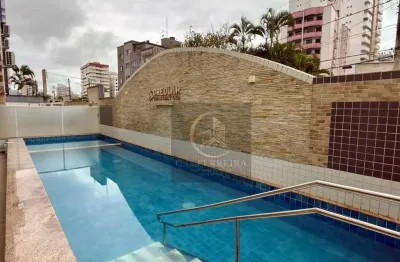 Apartamento com 2 dormitórios à venda, 45 m² por r$ 350.000,00 - aviação - praia grande/sp