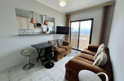 Apartamento com 1 dormitório à venda, 38 m² por r$ 275.000,00 - tupi - praia grande/sp