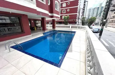 Apartamento com 1 dormitório à venda, 45 m² por r$ 310.000,00 - tupi - praia grande/sp