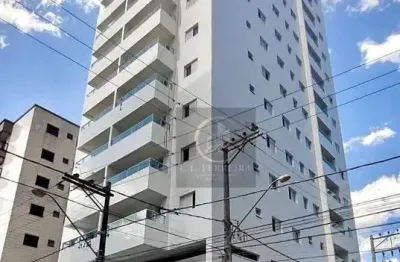 Apartamento novo com 2 dormitórios à venda, 70 m² por r$ 420.000 - aviação - praia grande/sp