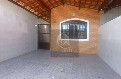 Casa com 2 dormitórios à venda, 120 m² por r$ 400.000,00 - mirim - praia grande/sp