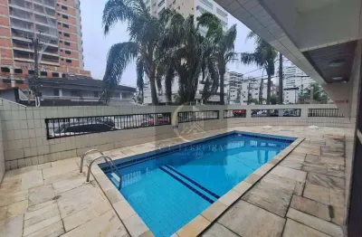 Apartamento com 2 dormitórios à venda, 59 m² por r$ 360.000 - vila guilhermina - praia grande/sp