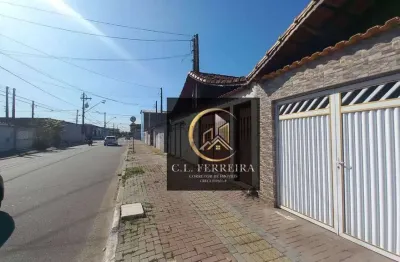 Casa com 2 dormitórios à venda, 70 m² por r$ 330.000,00 - vila antártica - praia grande/sp