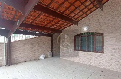 Casa com 2 dormitórios à venda por r$ 420.000,00 - vila caiçara - praia grande/sp