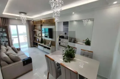 Apartamento com 2 dormitórios à venda, 103 m² por R$ 650.000 - Tupi - Praia Grande/SP