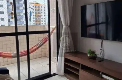 Apartamento com 2 dormitórios à venda, 78 m² por r$ 430.000,00 - tupi - praia grande/sp