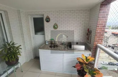 Apartamento à venda, 62 m² por R$ 390.000,00 - Vila Guilhermina - Praia Grande/SP