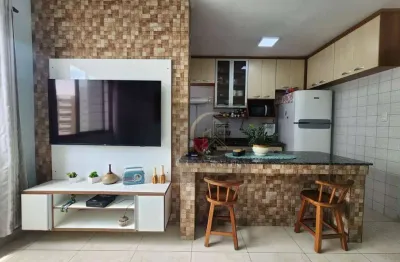 Apartamento com 2 dormitórios à venda, 53 m² por R$ 380.000 - Boqueirão - Praia Grande/SP