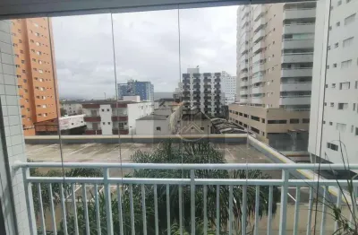 Apartamento com 2 dormitórios à venda, 74 m² por R$ 475.000,00 - Vila Assunção - Praia Grande/SP