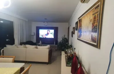 Apartamento para venda, com três quartos, sendo um suíte, andar intermediário, 106m2, alphaville i, paralela, salvador-ba