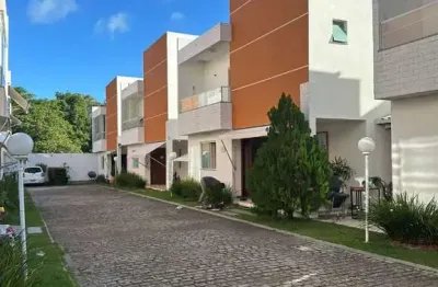 Casa em condomínio fechado com 4 quartos à venda na rua rio das graças, recreio ipitanga, lauro de freitas, 147 m2 por r$ 780.000