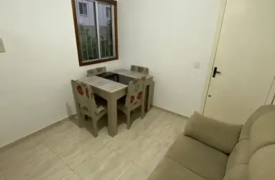 Apto impecável 2 dor. semi mobiliado canudos - novo hamburgo - rs