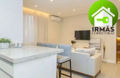 Locação apartamento mobiliado 1 quarto no boqueirão - santos sp